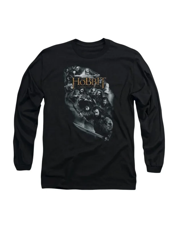 Hobbit Cast Of Characters Long Sleeve Tee