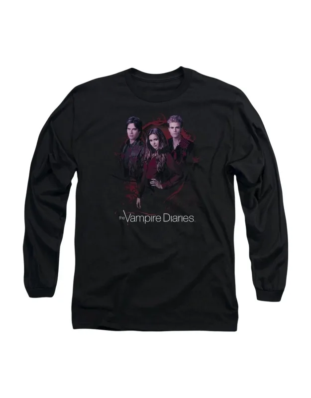 Vampire Diaries Long Sleeve Tee