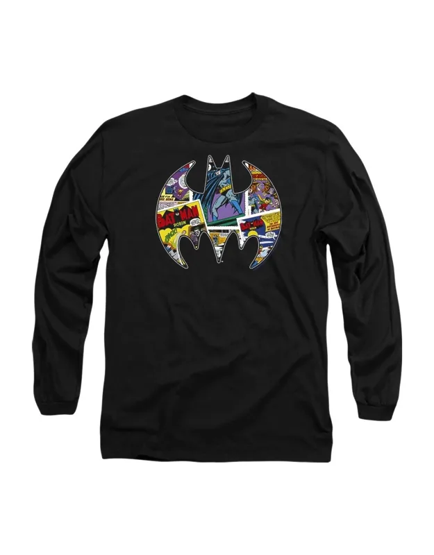 Batman Comic Bat Long Sleeve Tee