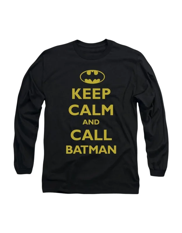 Batman Call Batman Long Sleeve Tee