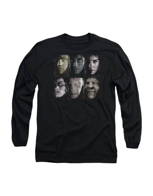 Harry Potter Horizontal Heads Long Sleeve Tee
