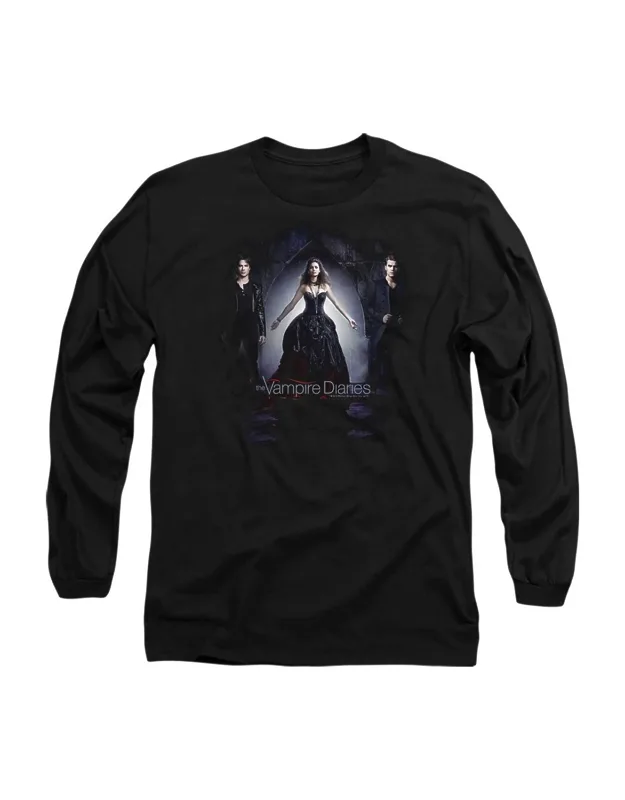 Vampire Diaries Bring It On Long Sleeve Tee