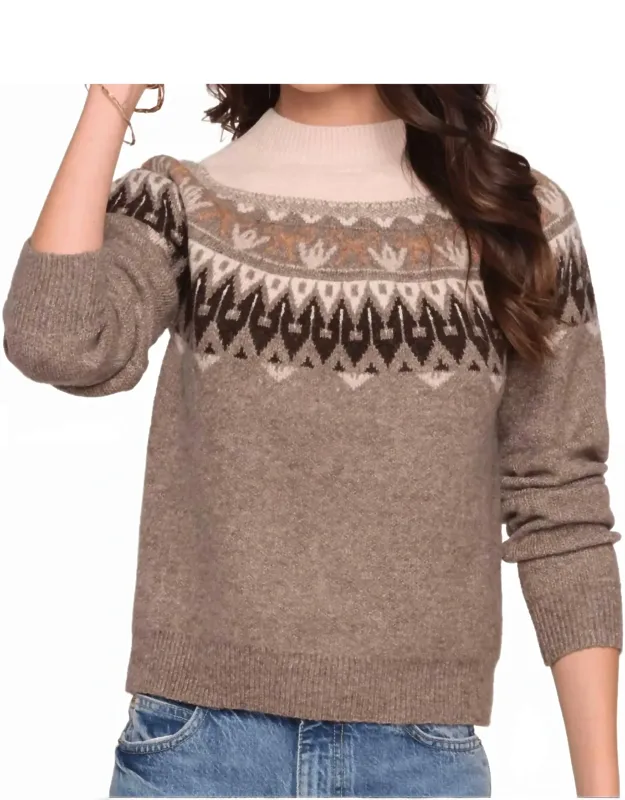 Mock Neck Sweater