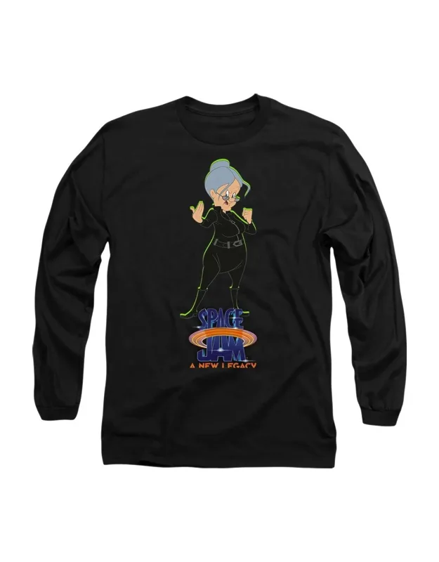 Space Jam 2 Granny Matrix Long Sleeve Tee