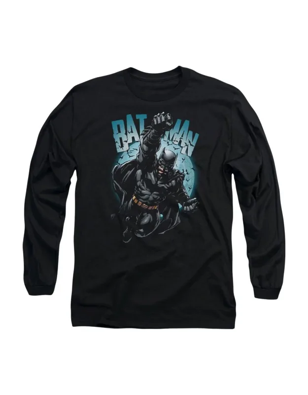 Batman Moon Knight Long Sleeve Tee