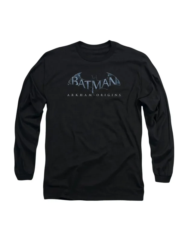 Batman Arkham Origins Logo Long Sleeve Tee