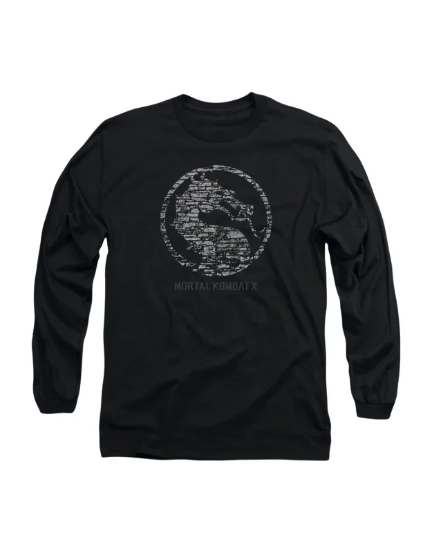 Mortal Kombat X Stone Seal Long Sleeve Tee