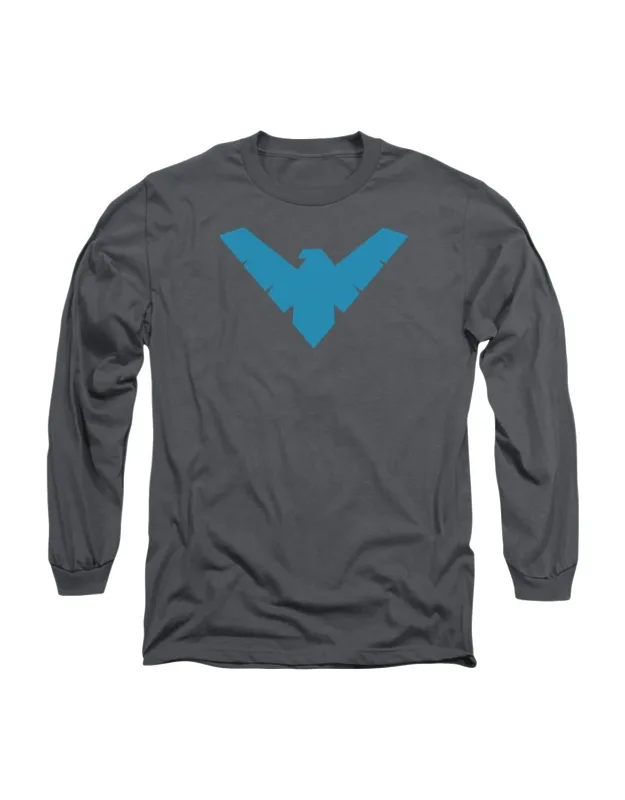 Nightwing Symbol Long Sleeve Tee