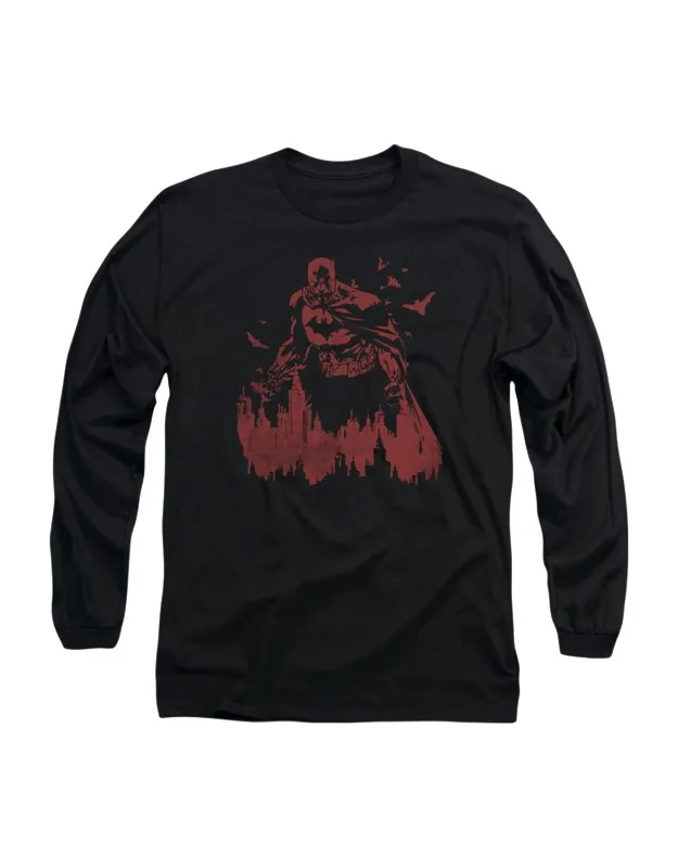 Batman Red Knight Long Sleeve Tee