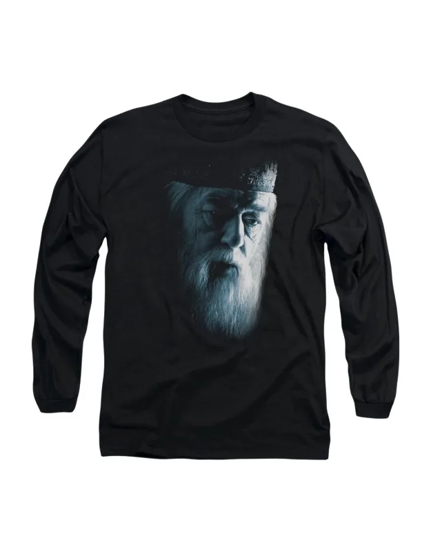 Dumbledore Face Long Sleeve Tee