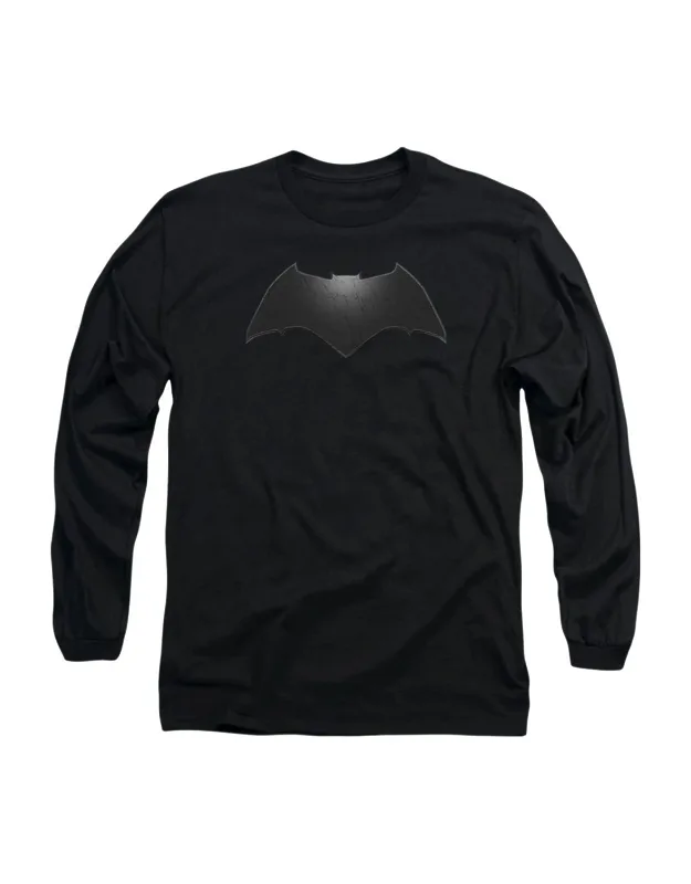 Batman V Superman Beveled Bat Logo Long Sleeve Tee