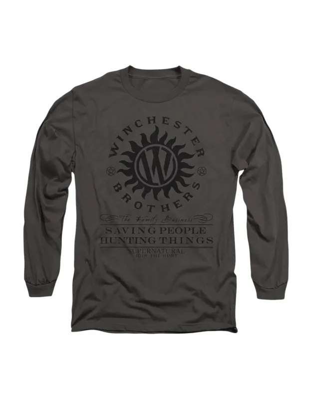 Supernatural Winchester Anti Possession Long Sleeve Tee