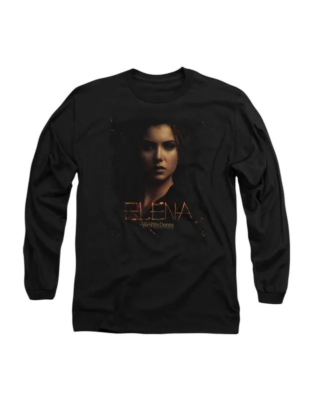 Vampire Diaries Elena Smokey Veil Long Sleeve Tee