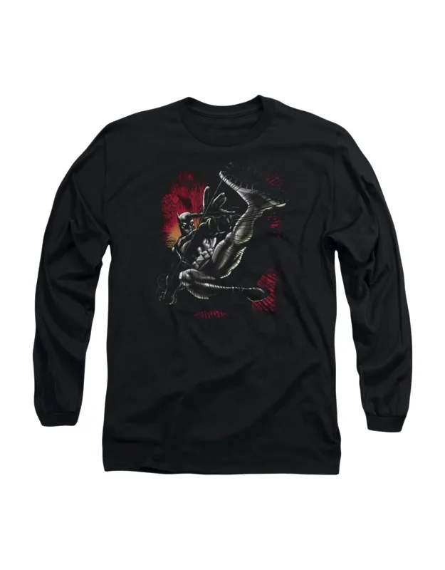 Batman Kick Swing Long Sleeve Tee