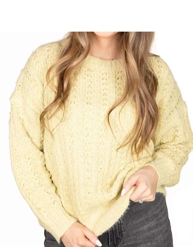 Detailed Knit Sweater