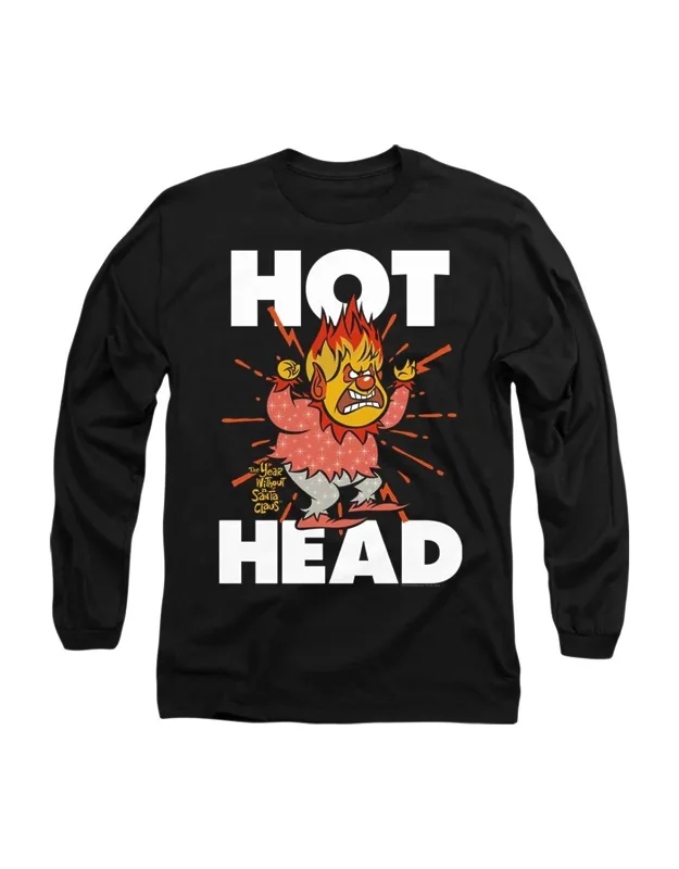 The Year Without A Santa Claus Hot Head Long Sleeve Tee