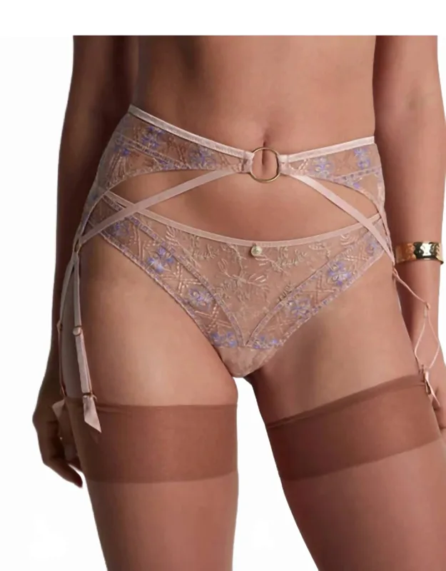 Sound Of Heart Suspender Belt