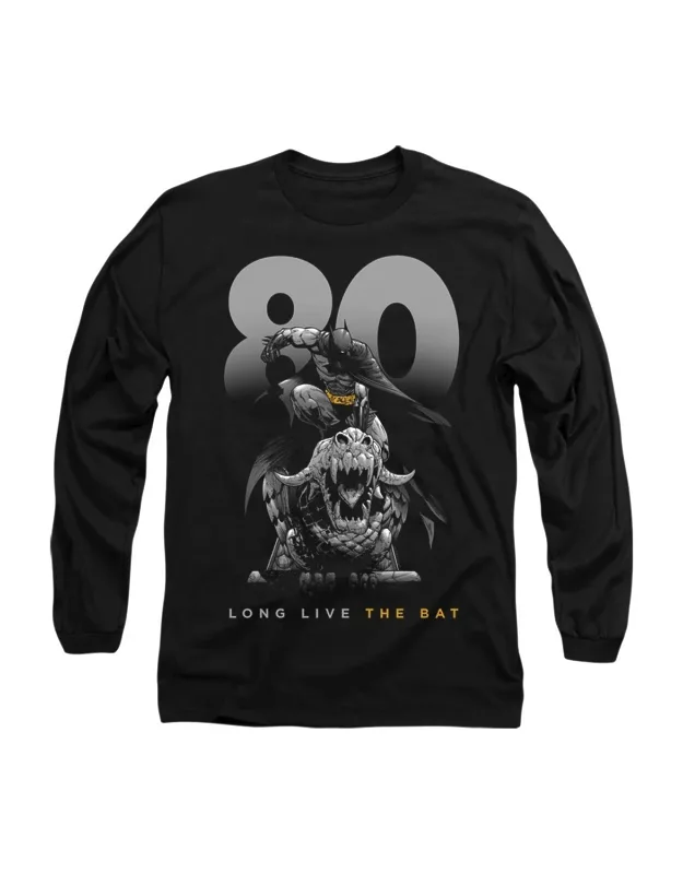 Batman Big 80 Long Sleeve Tee