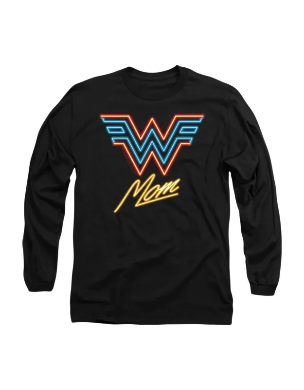 Wonder Mom Neon Long Sleeve Tee