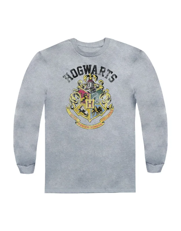Hogwarts Crest Long Sleeve Tee