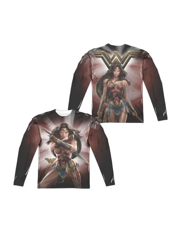 Wonder Woman Movie Protector Of Humanity Long Sleeve Tee