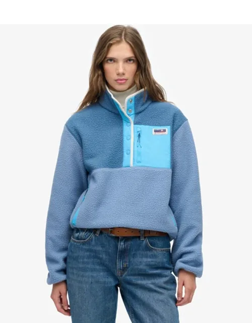 Colour Block Fleece Pullover