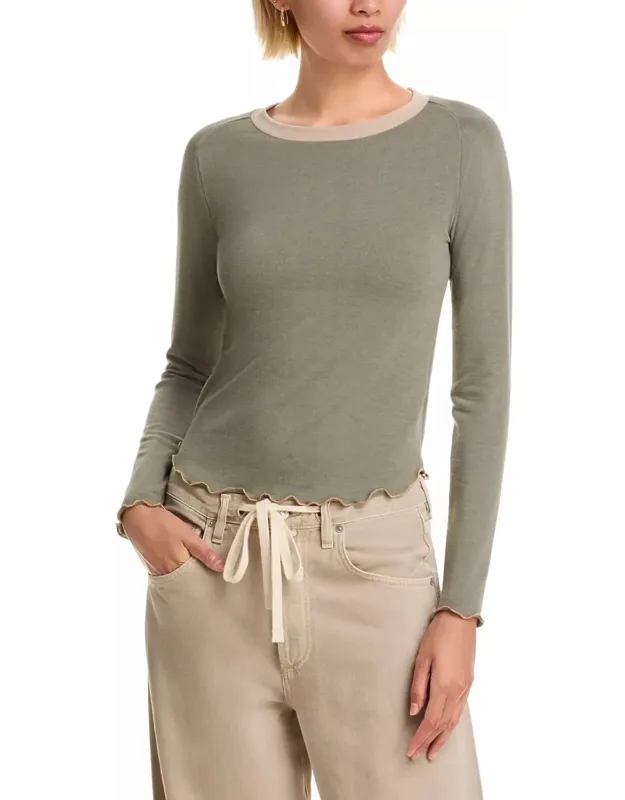 Layered Ribbed Tee