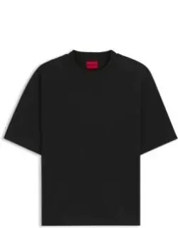 Overlock-stitch T-shirt In A Relaxed Fit
