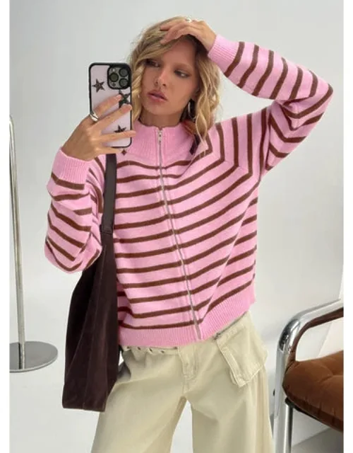 Zip Through Cardigan