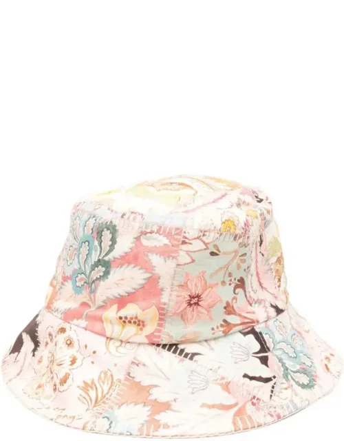 Floral Pattern Fisherman Hat