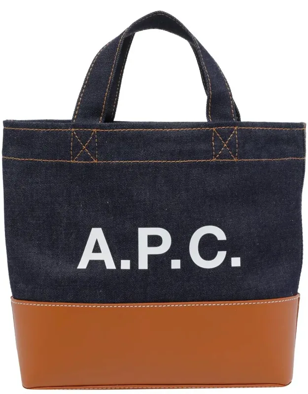 Mini Axel Tote Bag With Inner Zipped Pocket And Adpatable Strap