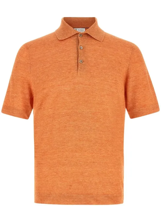 Linen Cotton Polo Shirt