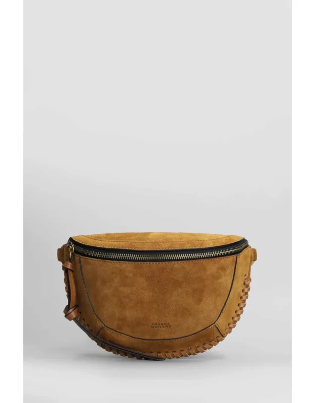 Skano Shoulder Bag With Leather Strap And Zip Closure