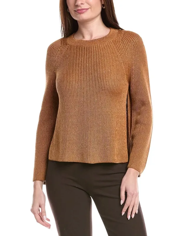 Open Sided Silk-blend Pullover