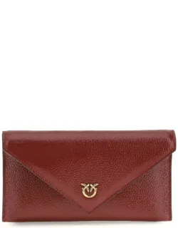 Pinko Shoulder Bag - Flat Pouch, Soft Leather