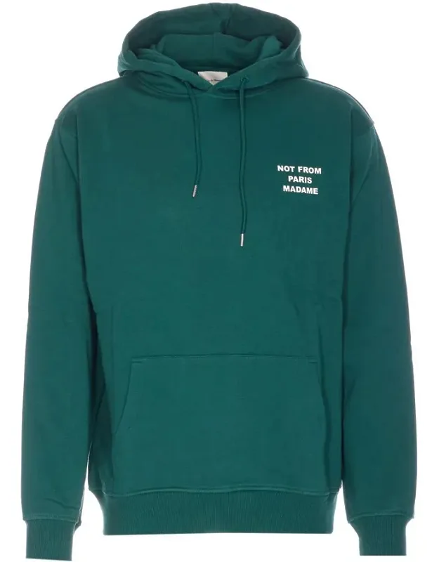 Drole De Monsieur Hoodie With Kangaroo Pocket