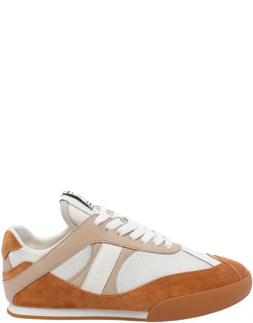 Sneakers Round Toe Lateral Tone On Tone Logo