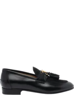 Flat Shoes Round Toe Leather Upper