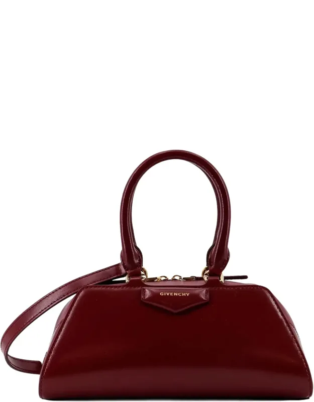 Antigona Ew Mini Leather Crossbody Bag