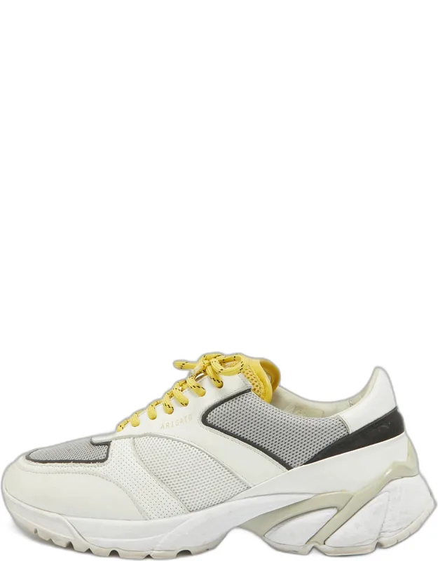 Multicolor Leather And Mesh Marathon Sneakers