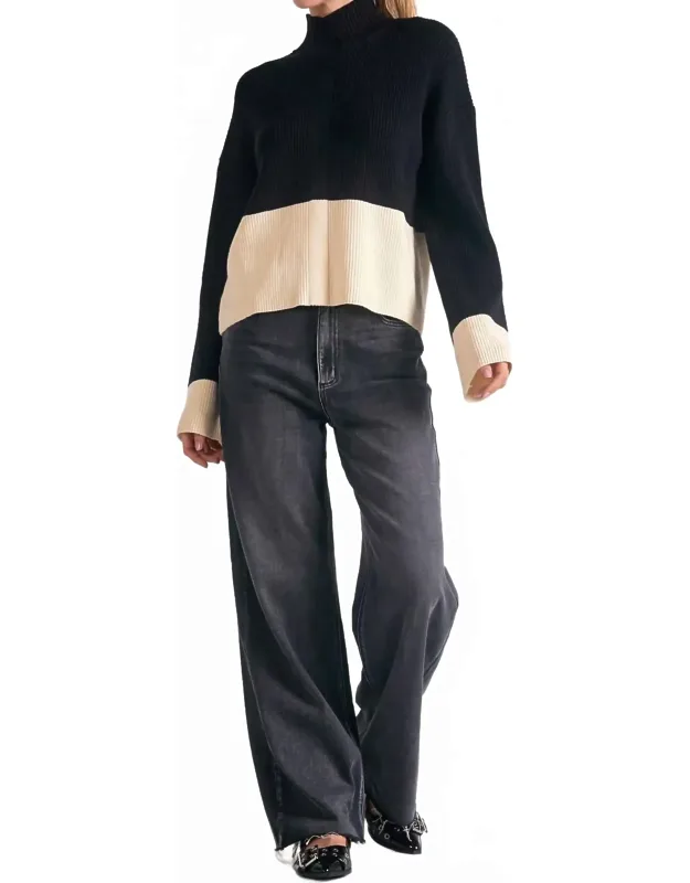Mock Neck Sweater
