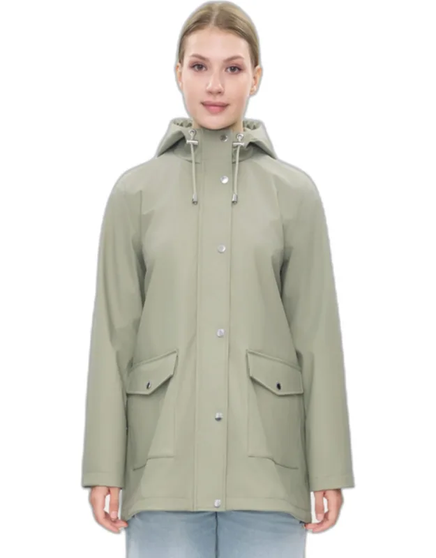 Waterproof Rain Coat With Hood