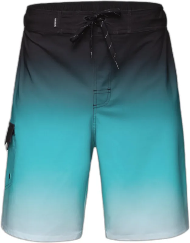 9" Half Elastic Waist Board Swim Shorts