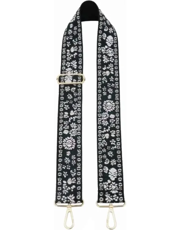 Tapestry Crossbody Purse Bag With Guitar Strap