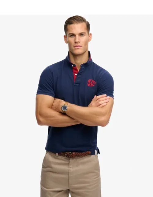 Pique Monogram Polo Shirt