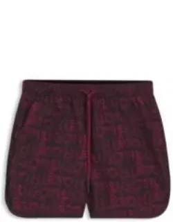 Swim Shorts With All-over Print