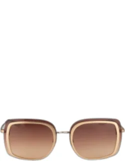Halima 65mm Square Sunglasses