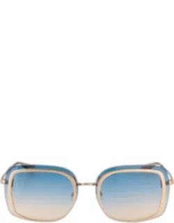 Halima 65mm Square Sunglasses