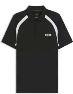 Quick-dry Slim-fit Polo Shirt With Four-way Stretch