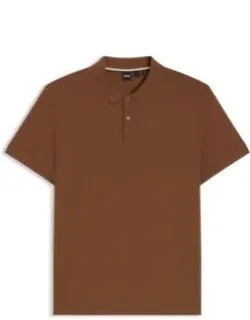 Polo Shirt In Cotton Piqué With Logo Details